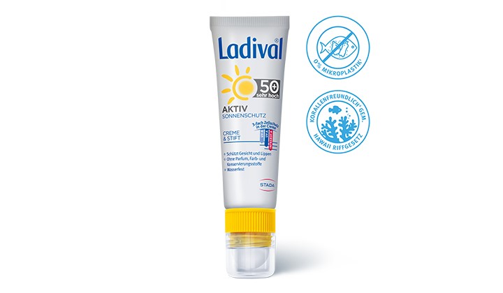 Ladival Sport & Aktiv 2-in-1 Aktiv Sonnenschutz Ladival Sport & Aktiv 2-in-1 Aktiv Sonnenschutz