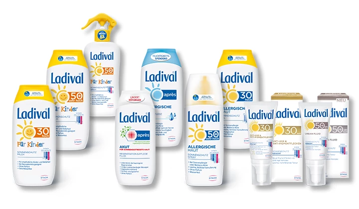 Ladival Produktreihe Ladival Produktreihe
