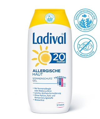 Schonendes Sonnengel Allergische Haut Schutzen Ladival