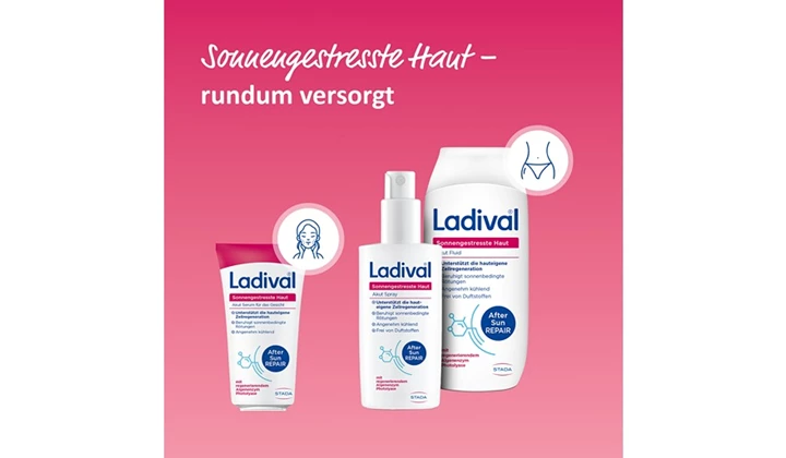 Produkt-Palette Ladival Sonnengestresste Haut Produkt-Palette Ladival Sonnengestresste Haut