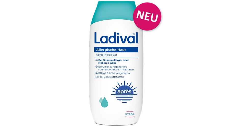Ladival Après Gel allergische Haut