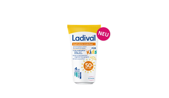 Ladival Kinder Sonnenschutz-Creme Gesicht & Körper LSF 50+ Ladival Kinder Sonnenschutz-Creme Gesicht & Körper LSF 50+