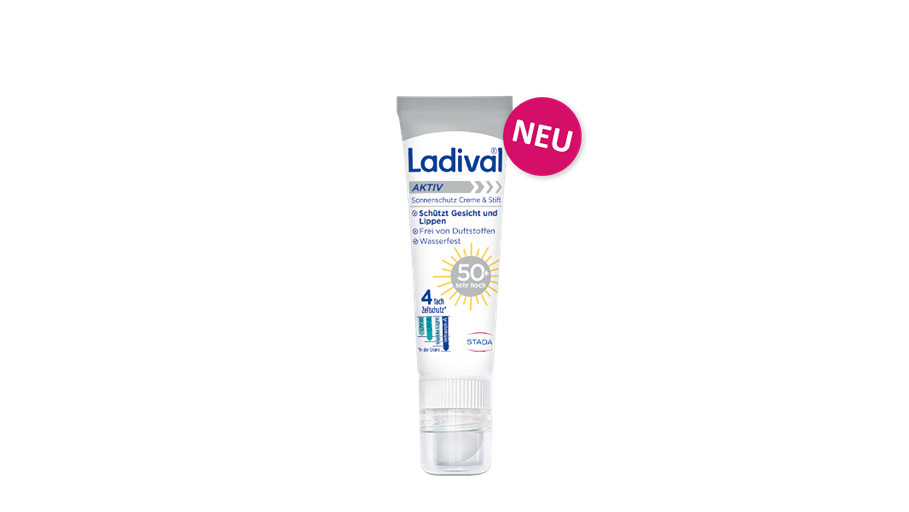 Ladival Aktiv Sonnenschutz für Gesicht und Lippen