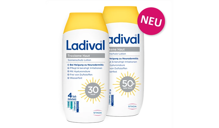 Ladival Sonnenschutz-Lotion bei trockener Haut Ladival Sonnenschutz-Lotion bei trockener Haut
