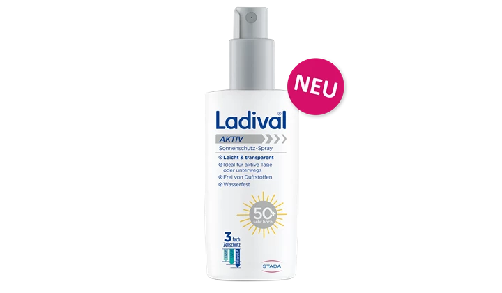 Ladival Aktiv Sonnenschutz-Spray LSF 50+ Ladival Aktiv Sonnenschutz-Spray LSF 50+
